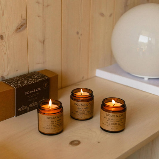 Coffret de chandelles AUTOMNE