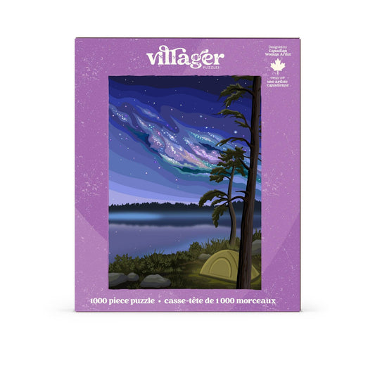 Puzzle de 1000 morceaux CAMPING NORDIQUE