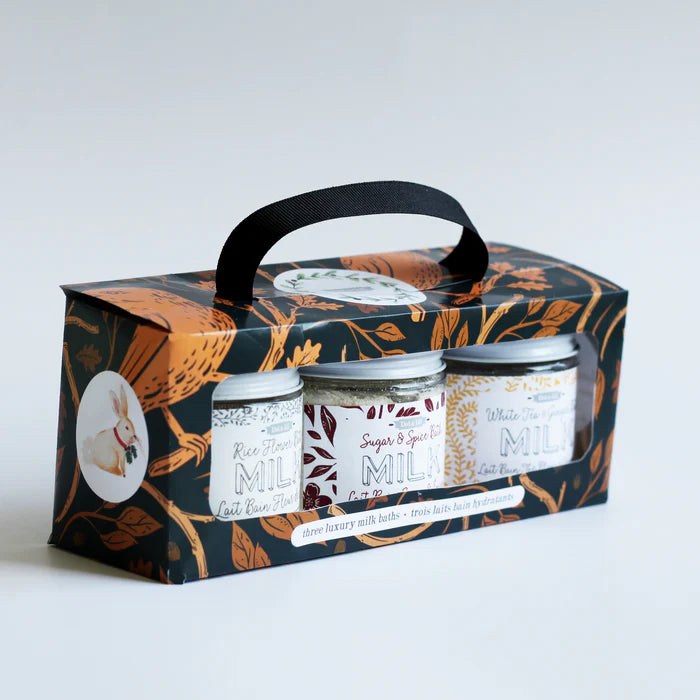 Coffret 3 LAITS POUR LE BAIN DES FÊTES