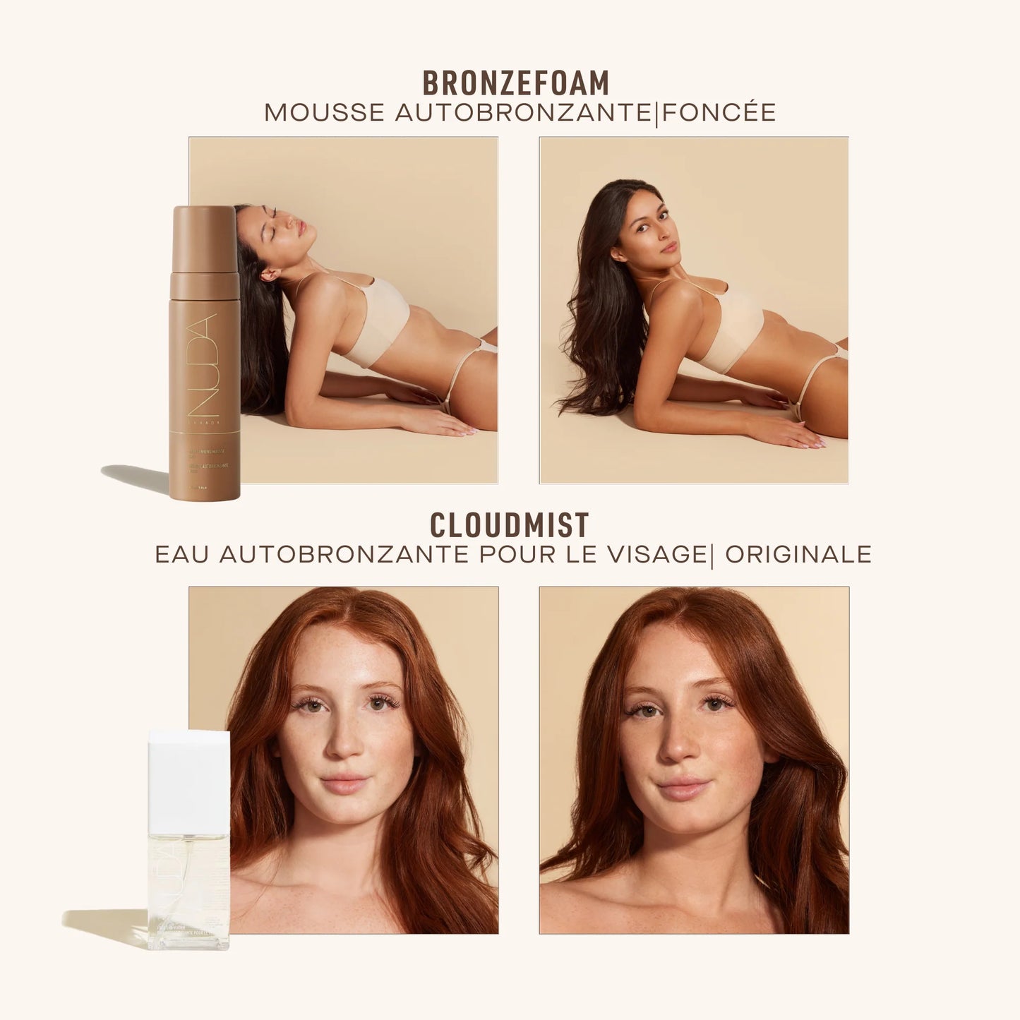 Ensemble autobronzant SCINTILLANT DES FÊTES