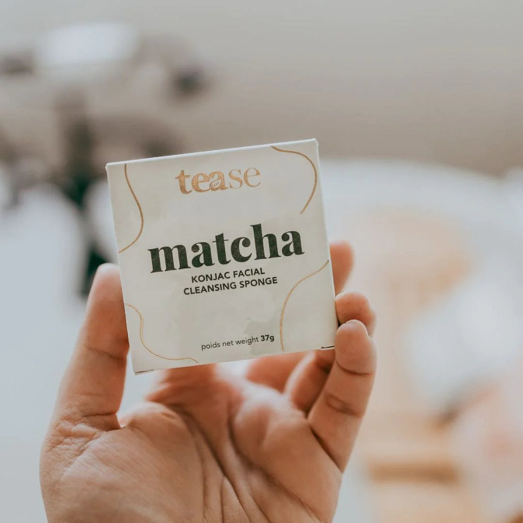 Éponge Konjac pour le visage MATCHA