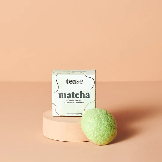 Éponge Konjac pour le visage MATCHA