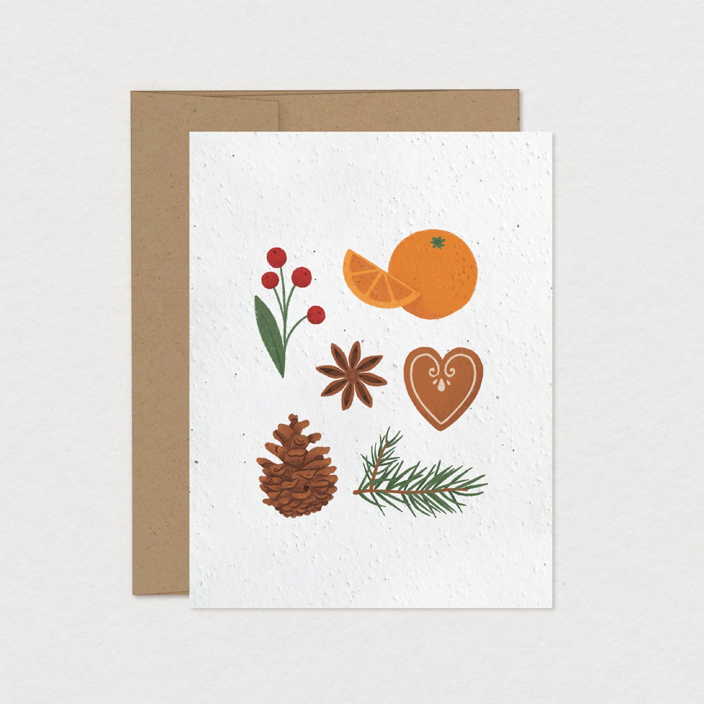 Carte de souhaits PARFUM DES FÊTES (à planter)