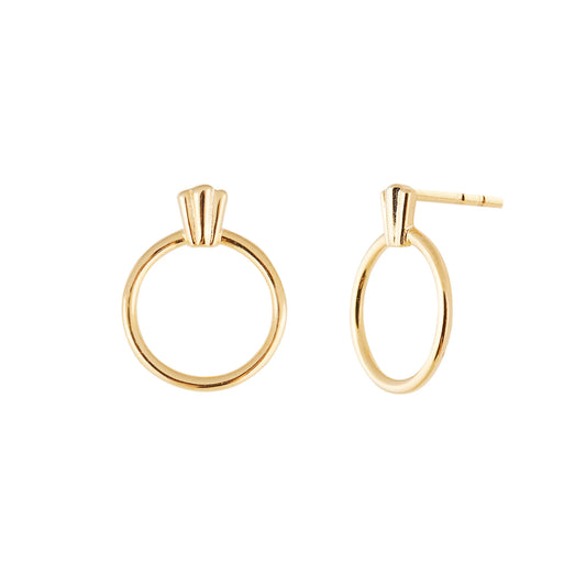 Boucles d'oreilles LAURE - vermeil