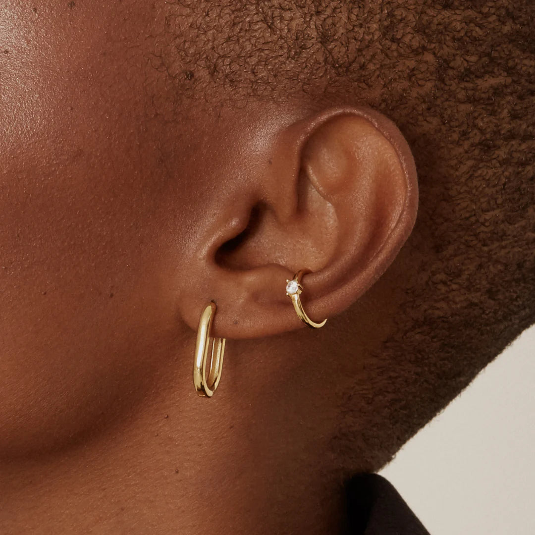 Ear cuff SPARKLE - vermeil