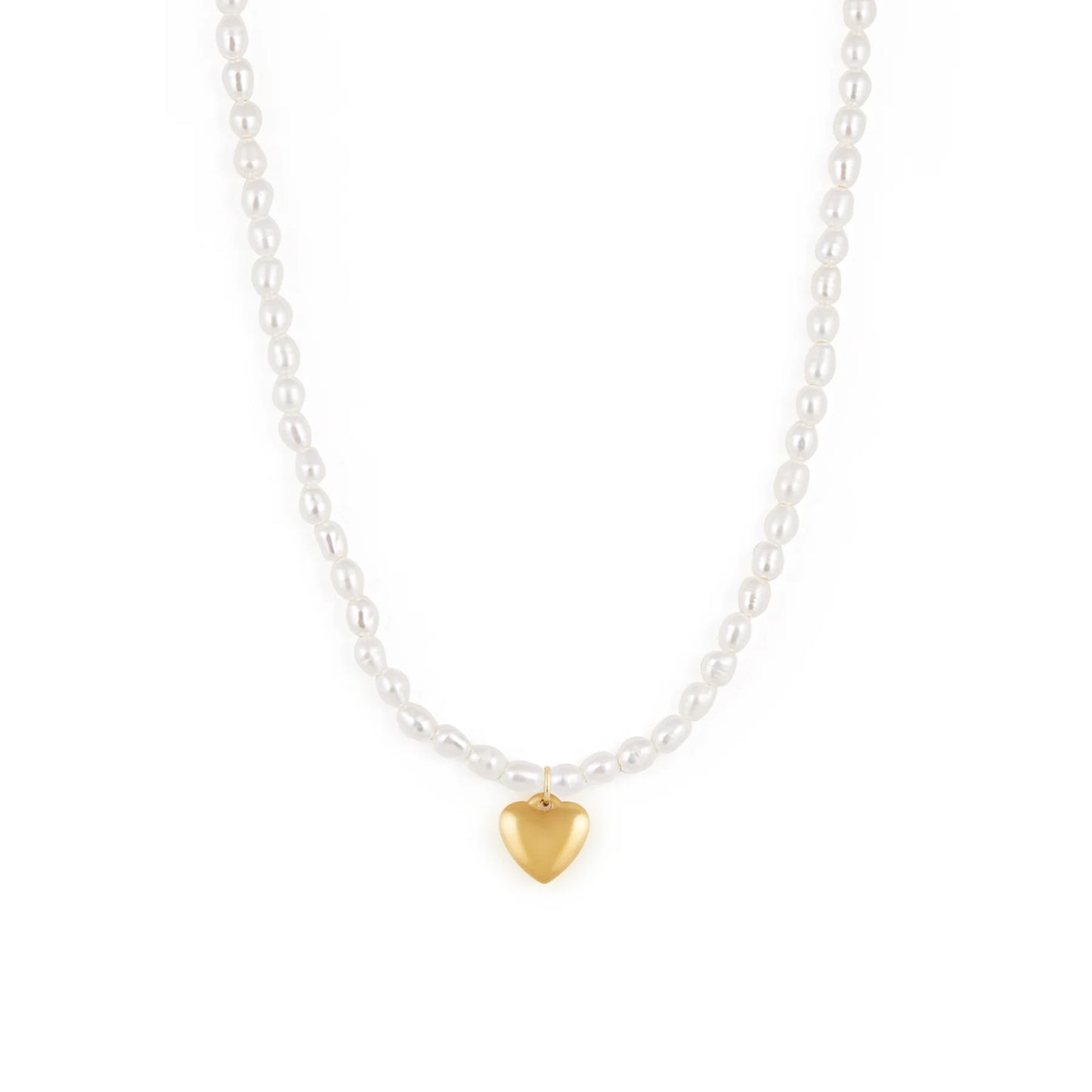 Collier de perles RÊVE - plaqué or