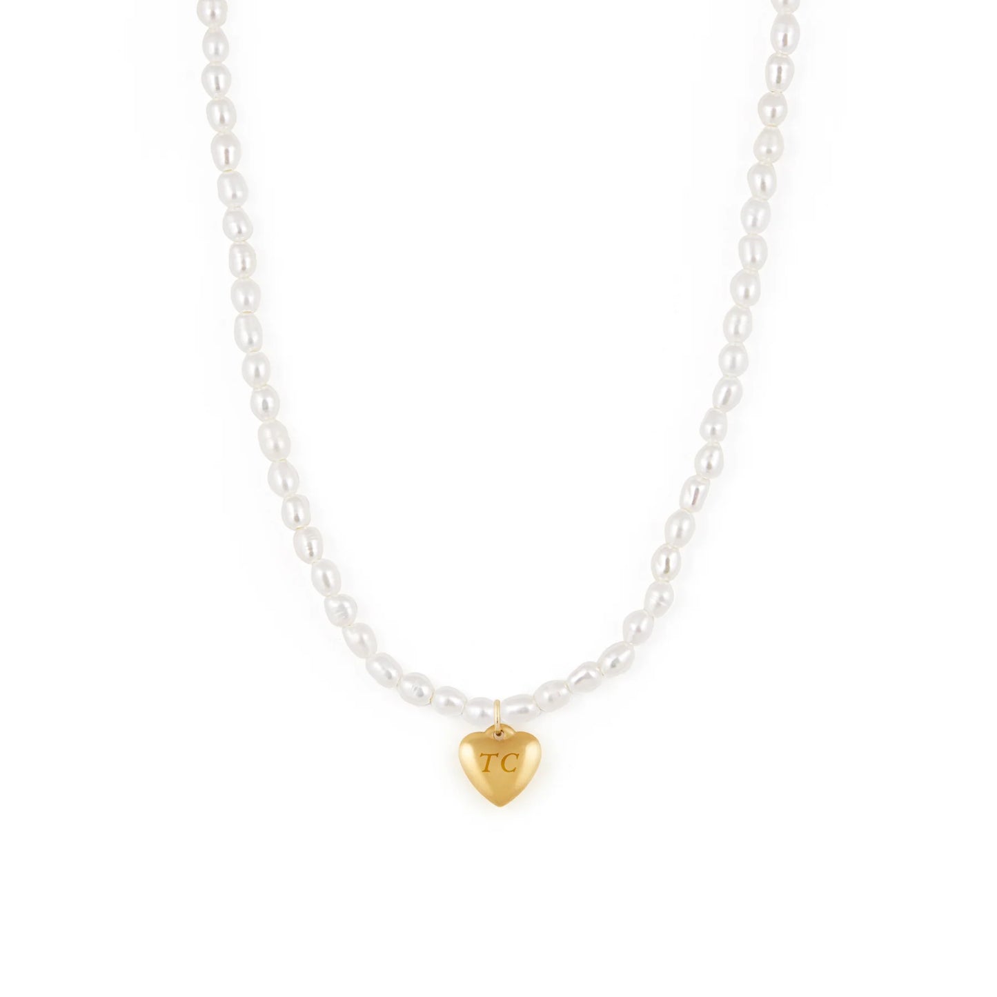 DREAM pearl necklace - gold plated