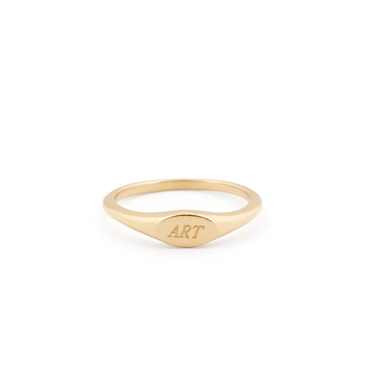 ART ring - gold plated
