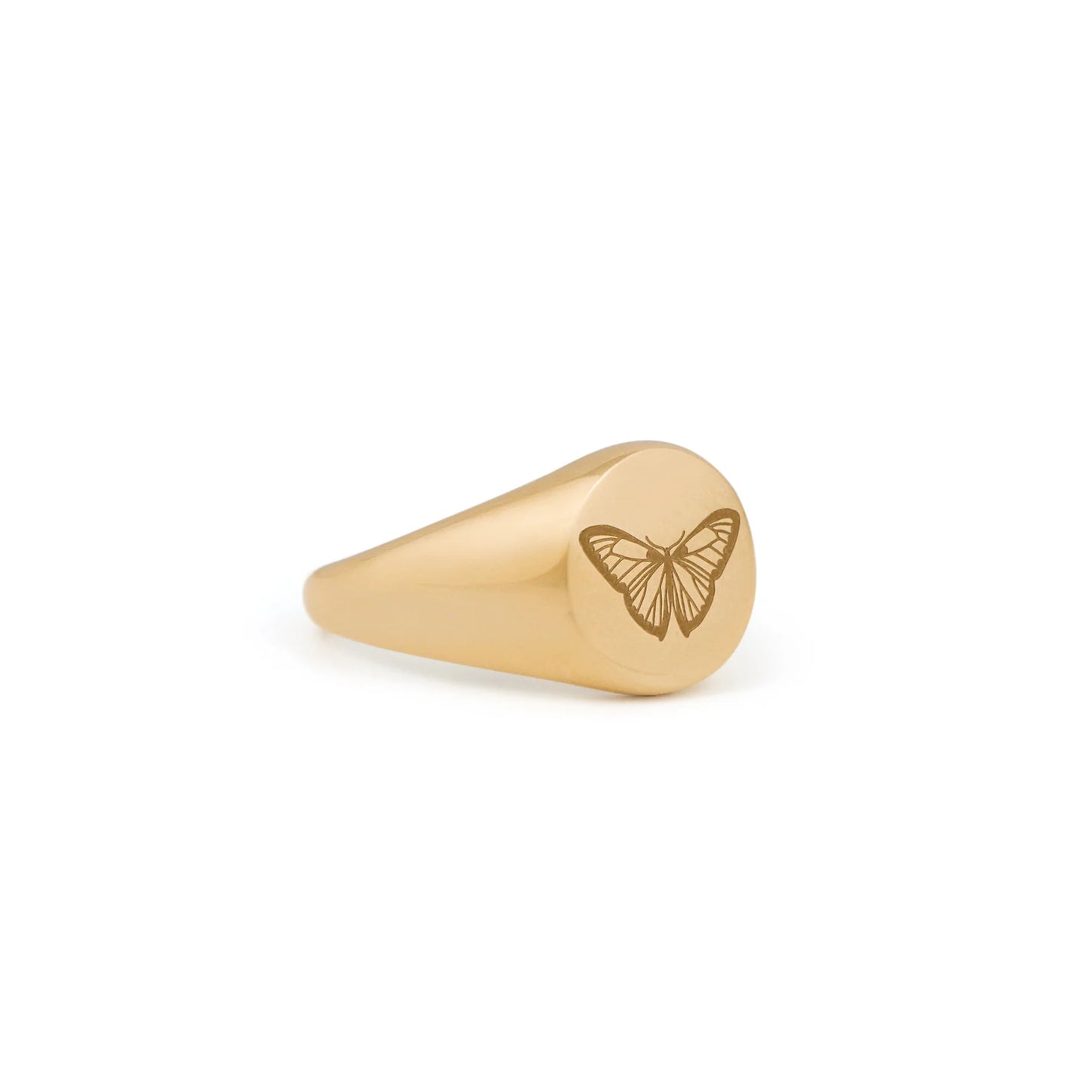 BUTTERFLY ring - gold plated