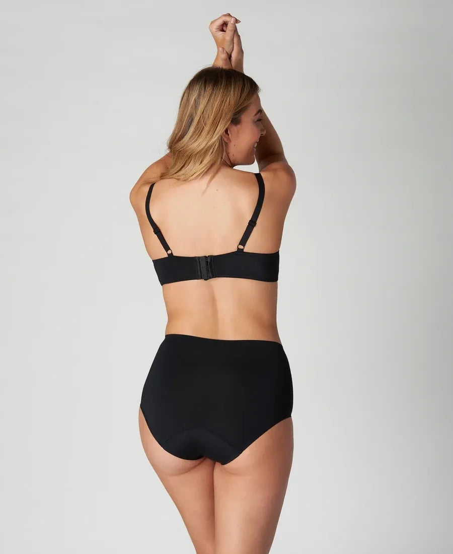Taille haute sans couture anti-fuite