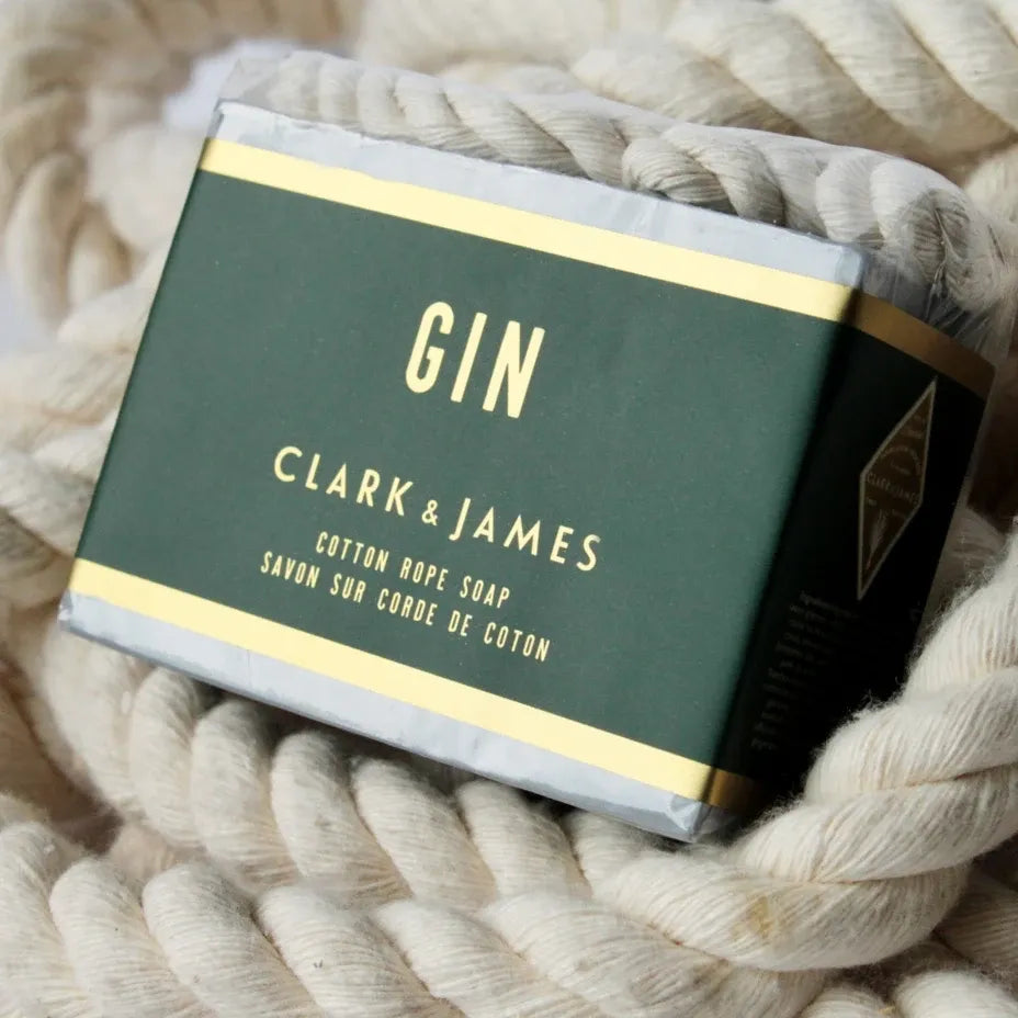 Savon sur corde de coton Gin