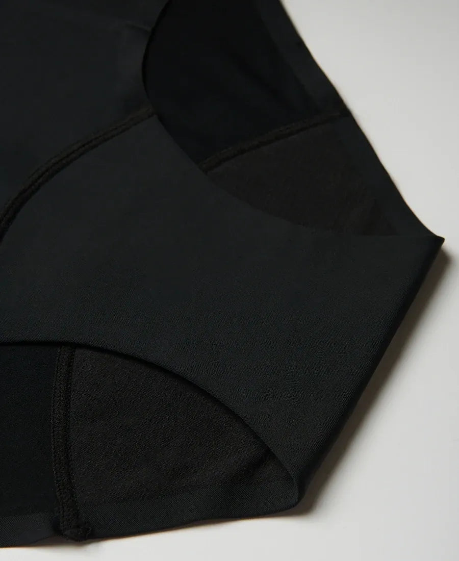 Taille haute sans couture anti-fuite