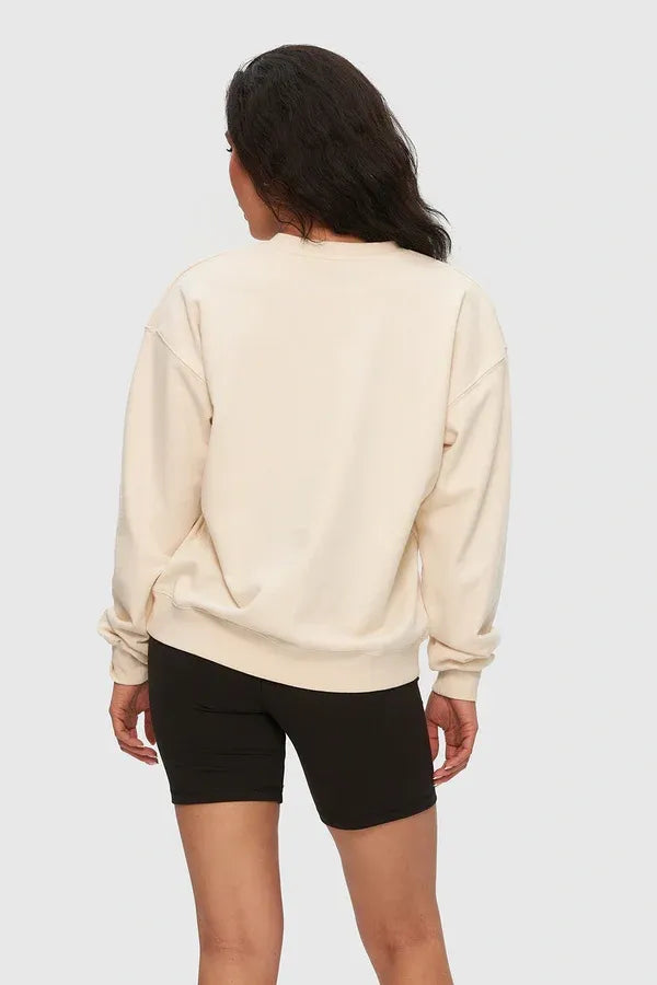 Pull à col rond VANILLE
