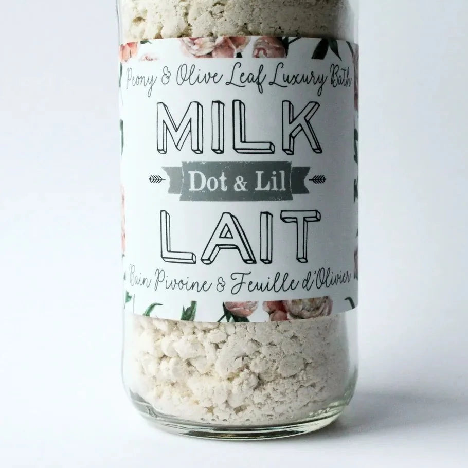 PEONY + OLIVE LEAF bath milk