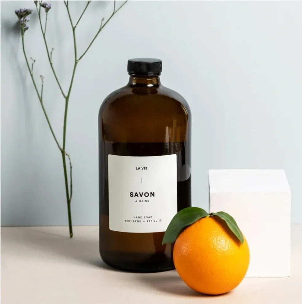 Savon à mains LAVANDE ORANGE