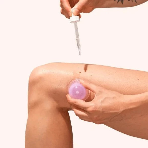 Duo Suction Cup + Cellulite Oil