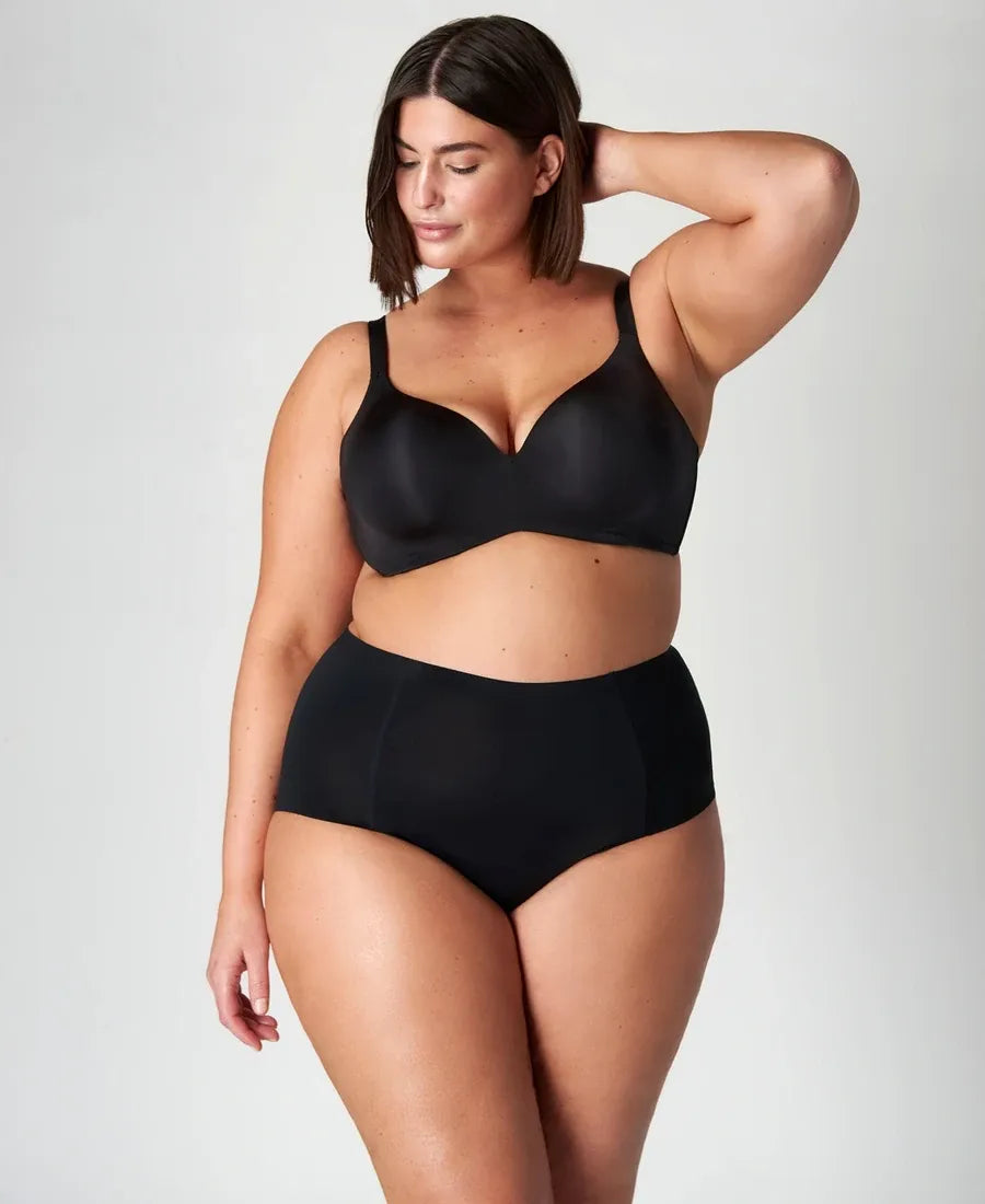 Taille haute sans couture anti-fuite