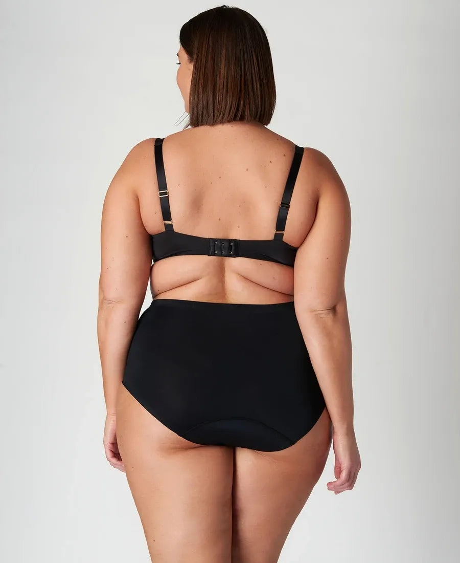 Taille haute sans couture anti-fuite