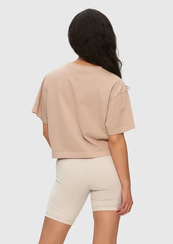 T-shirt court gingembre