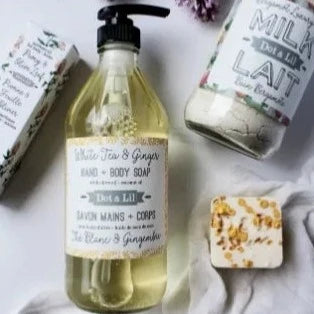 WHITE TEA &amp; GINGER liquid soap