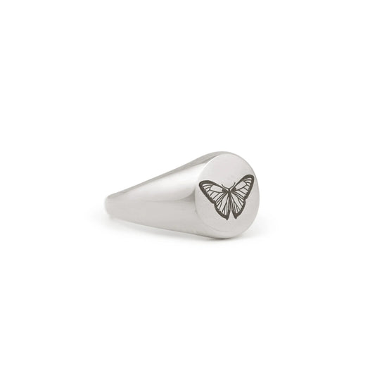 Bague BUTTERFLY - acier inoxydable